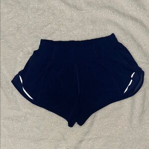 Lululemon Athletica Blue Athletic Shorts Lightweight Performance